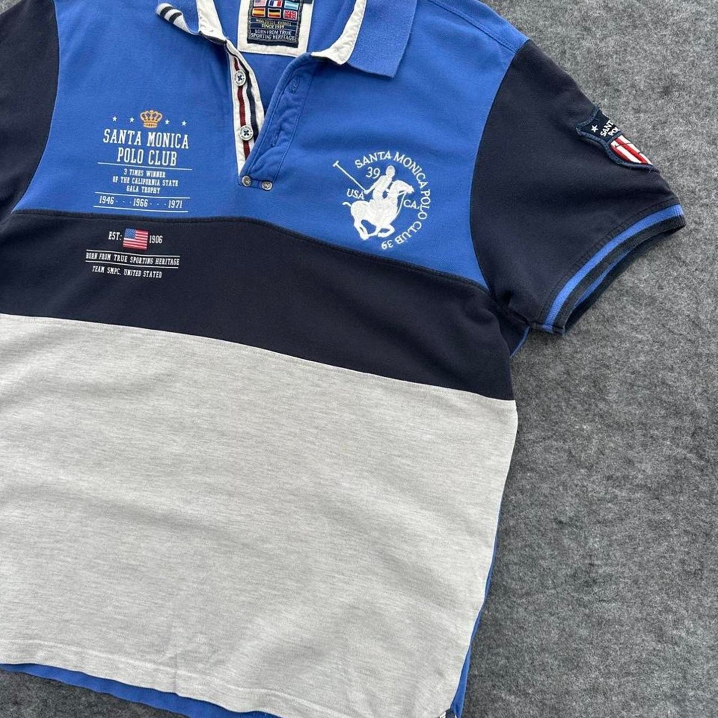 Santa monica polo club blue