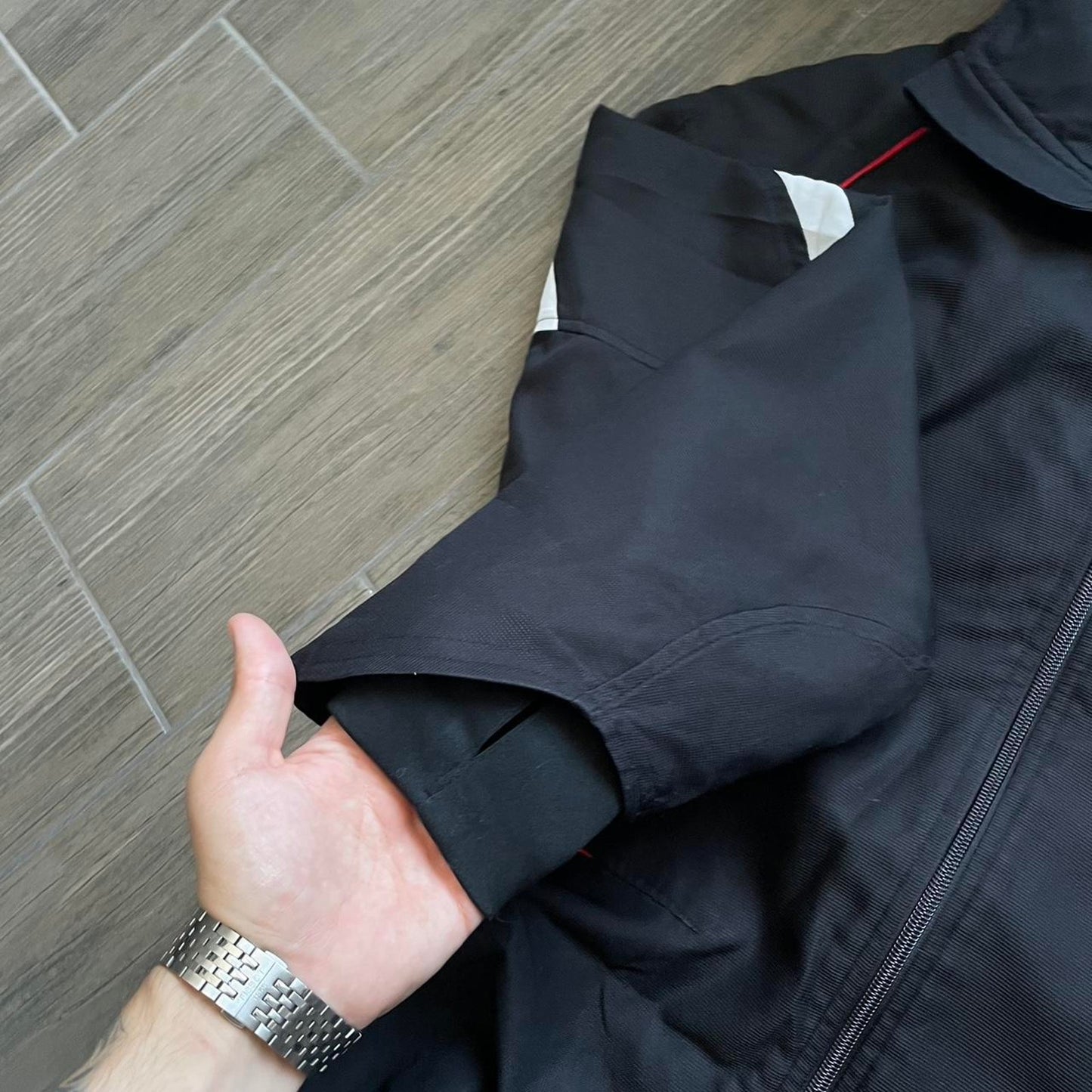 Reebok baggy nylon y2k jacket