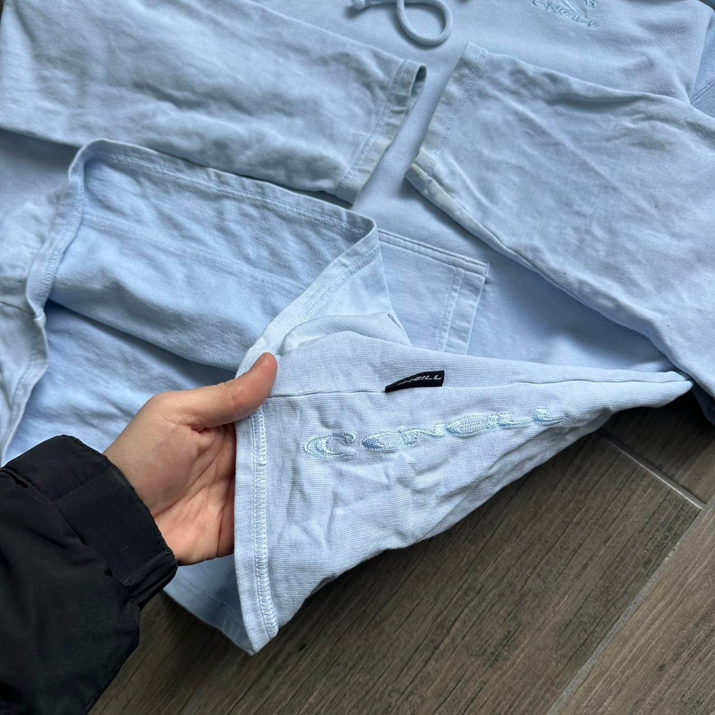 Oneill blue baggy surf-wear hoodie