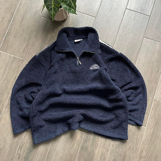 Y2K Oneill fleece navy baggy surf jumper XL
