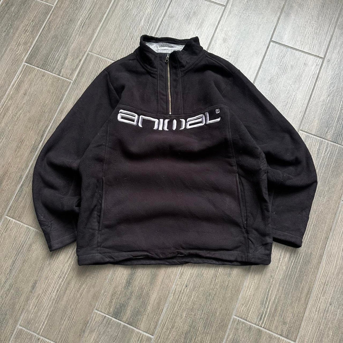 Animal y2k skater fleece jumper