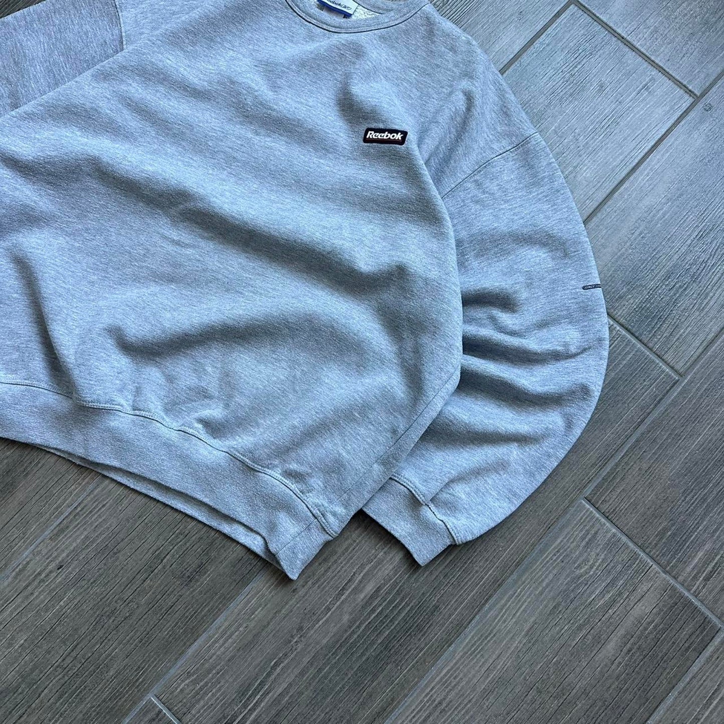 Reebok grey baggy vintage sweatshirt