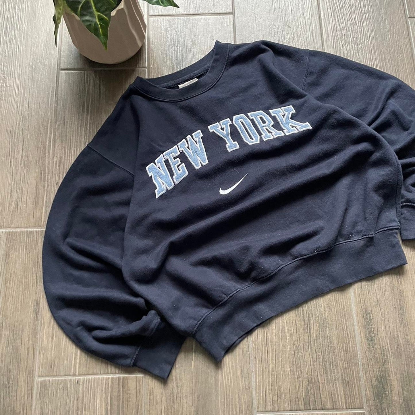 Y2K Nike New York boxy fit baggy sweatshirt