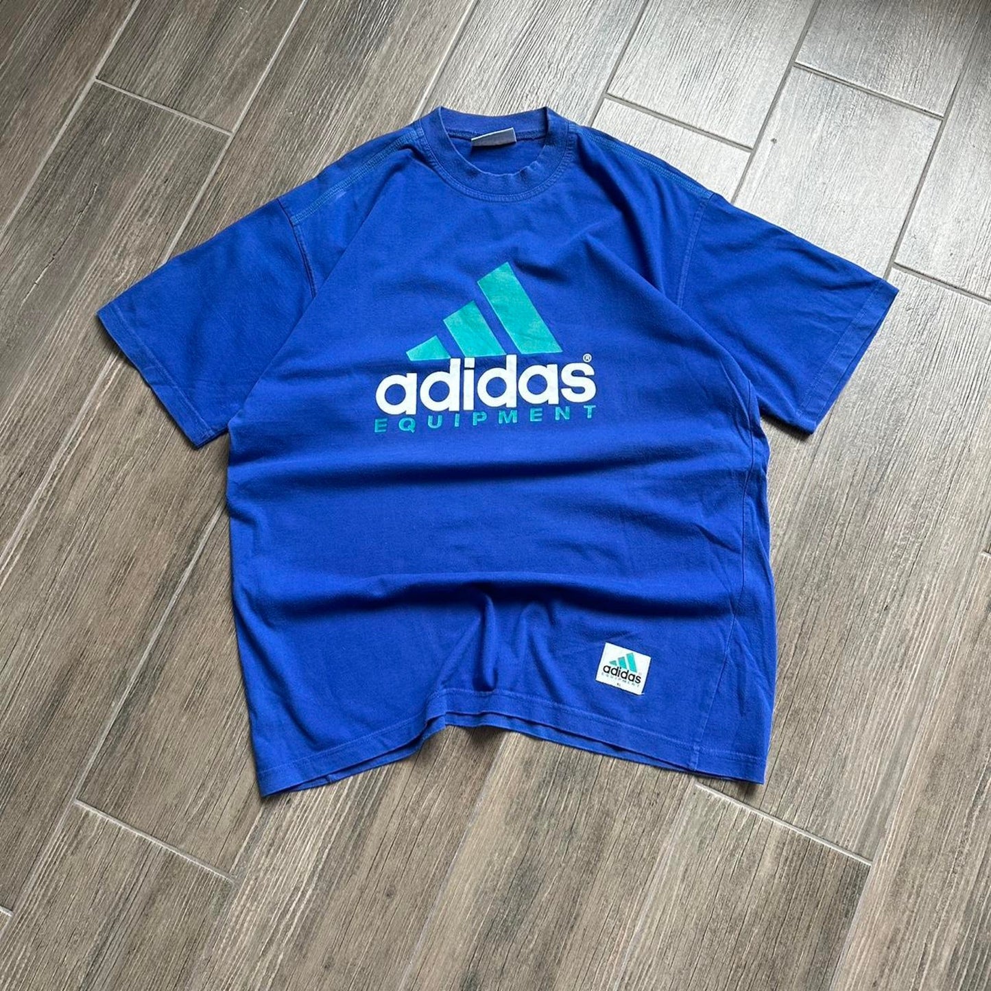 Adidas equipment blue t-shirt