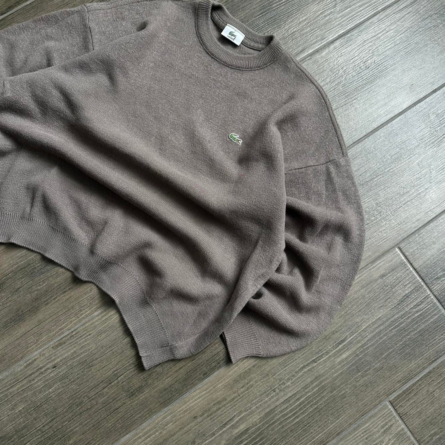 Lacoste vintage wool sweater