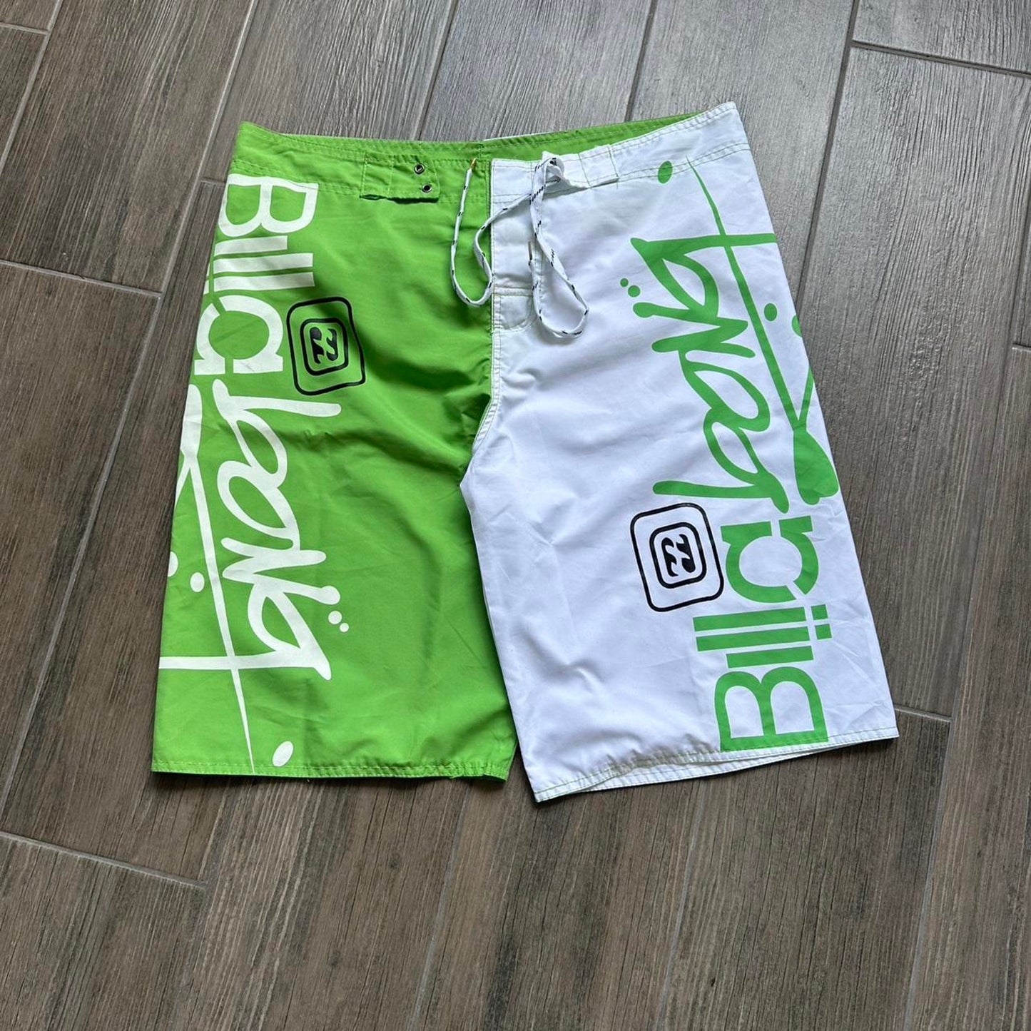 Billabong green white board