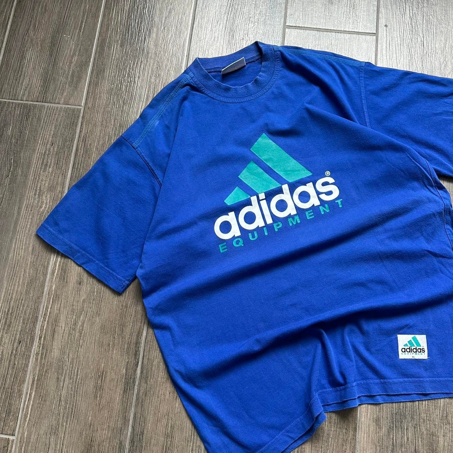 Adidas equipment blue t-shirt