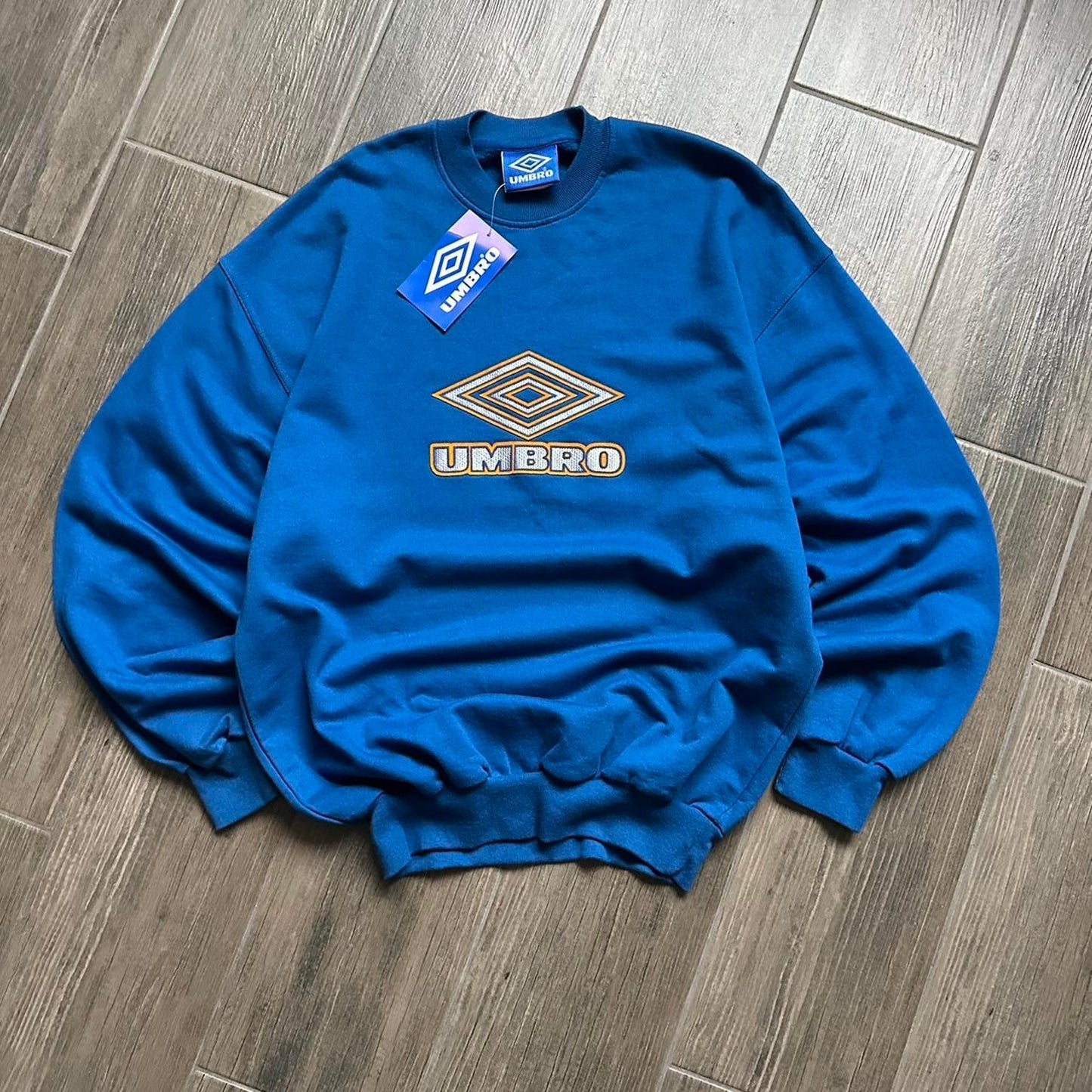 Umbro blue oversized y2k sport S-M sweatshirt