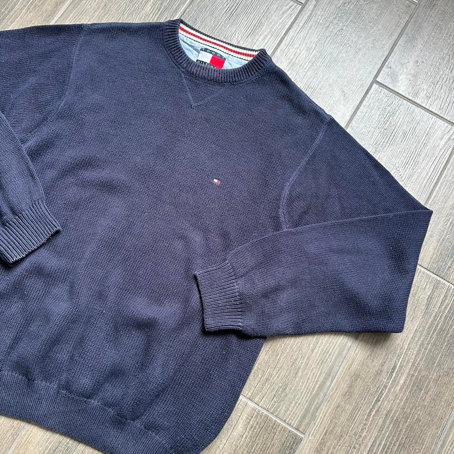 Tommy hilfiger navy blue sweater