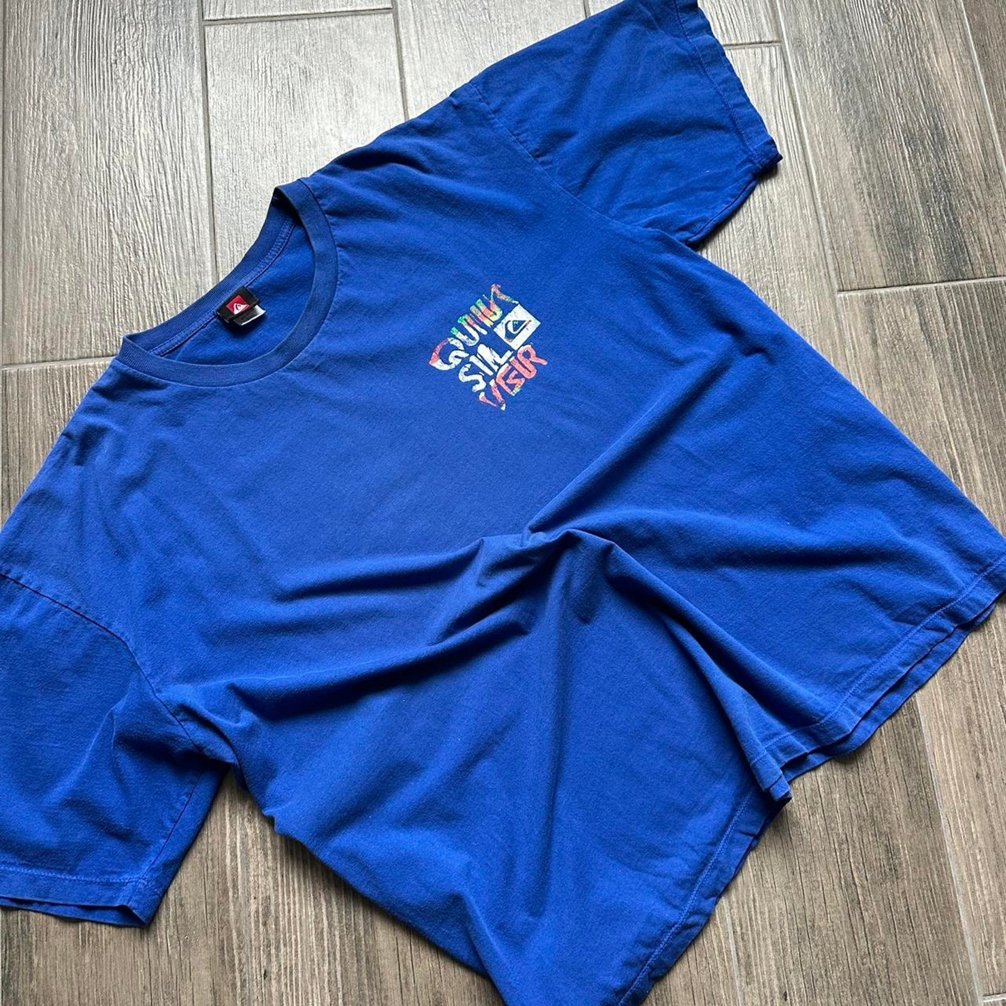 Quiksilver blue surf tee
