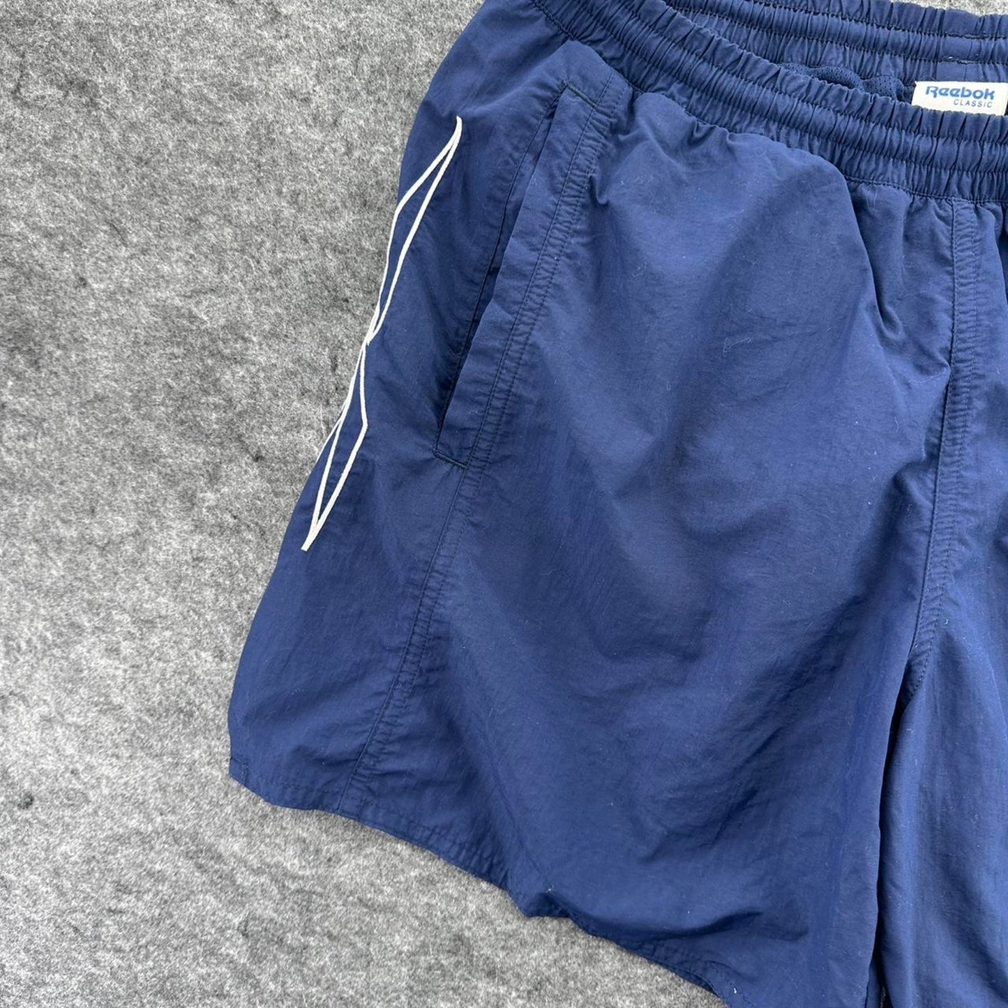 Reebok navy blue shorts with