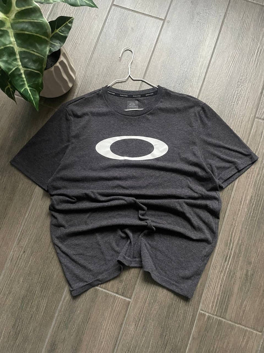 Oakley software y2k grey t-shirt