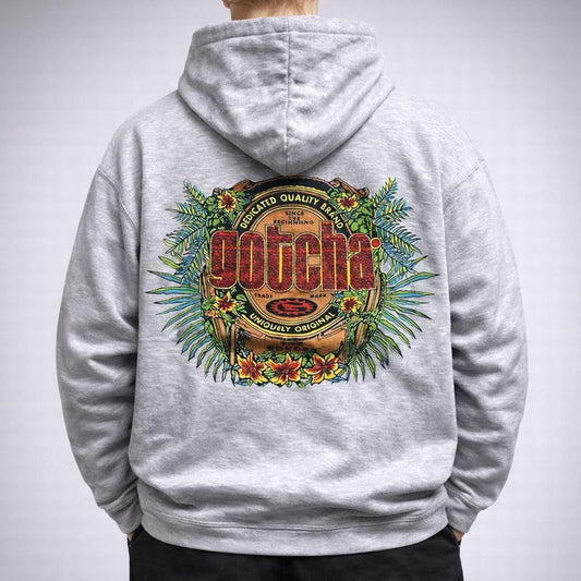 Gotcha baggy surf wear hoodie