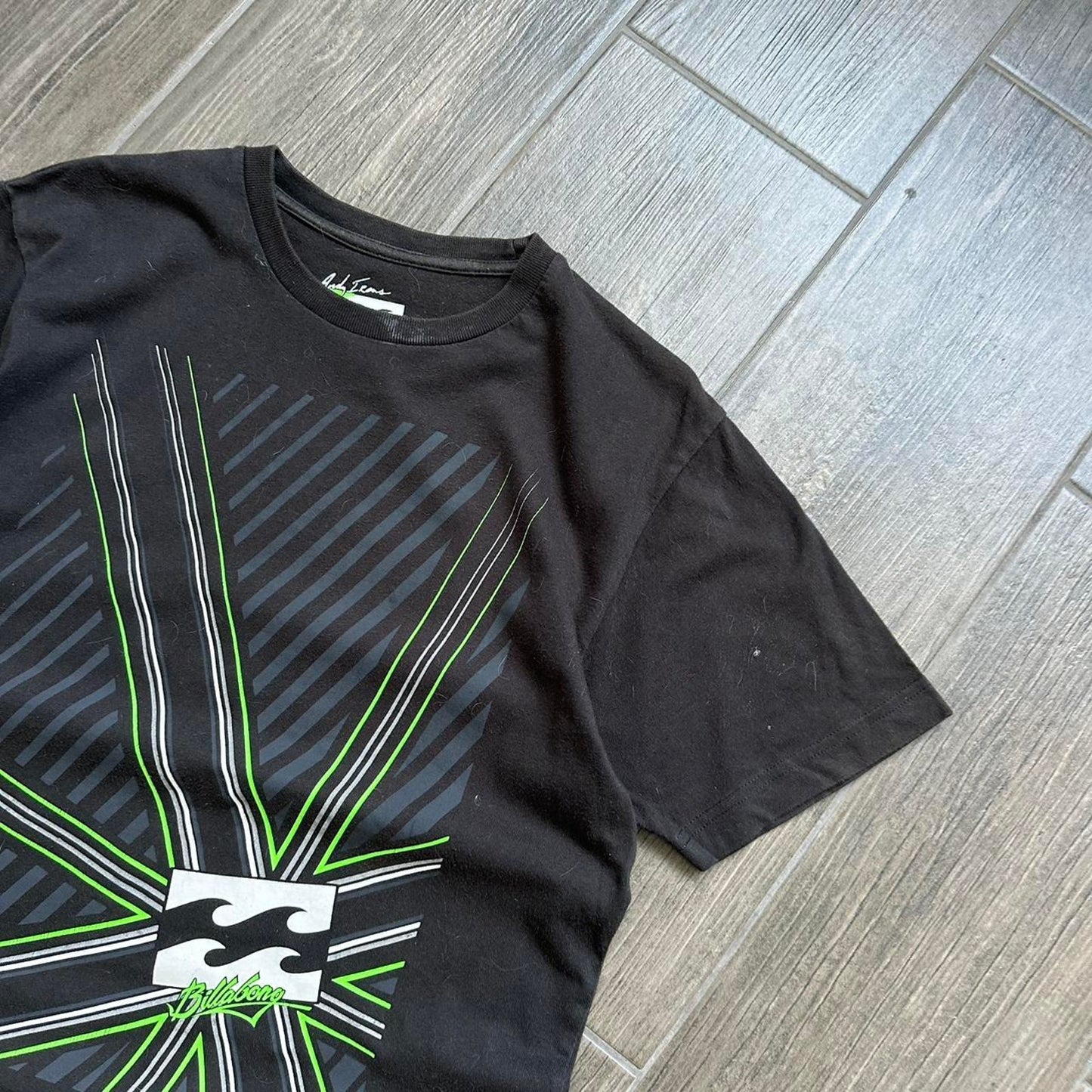 Billabong black surf tee
