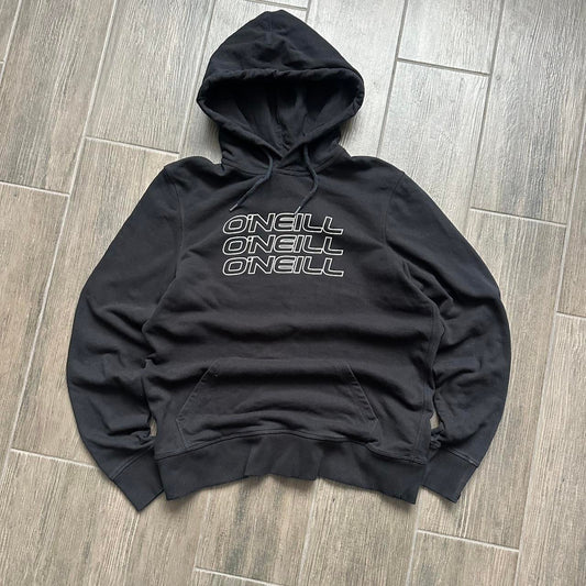 Oneill black hoodie with white logo