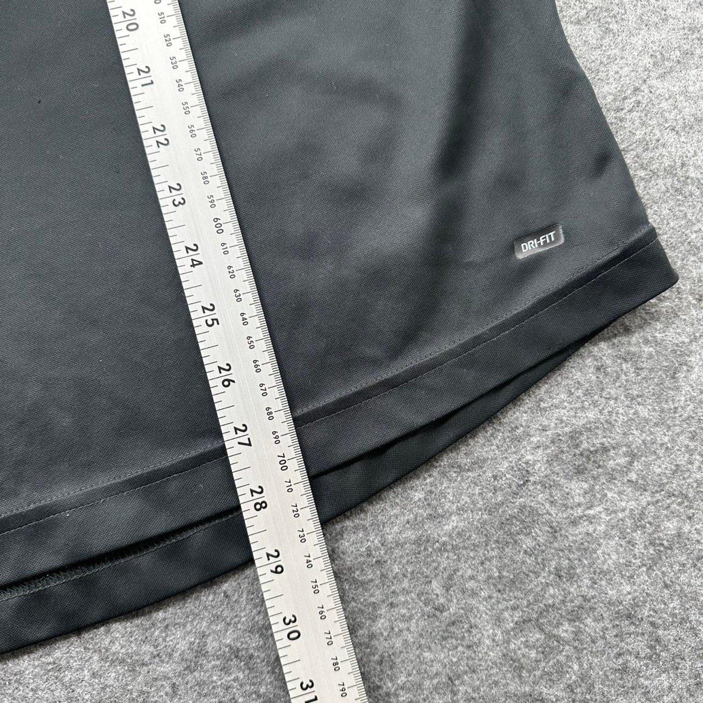 Nike dri fit black t shirt with