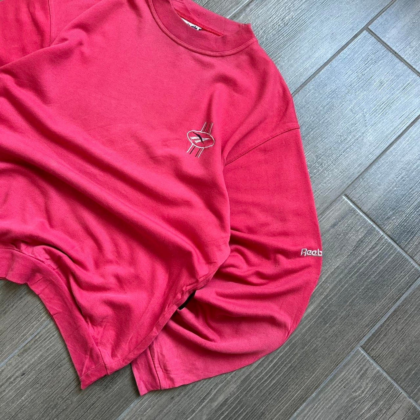 Reebok y2k pink L crewneck sweatshirt