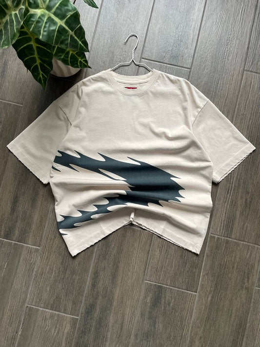 Oakley x Piet Beige Oversized Graphic T-Shirt