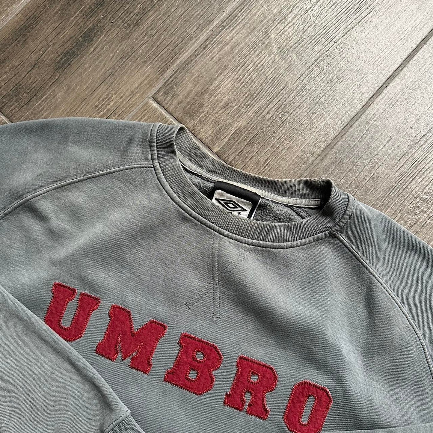Umbro grey oversized y2k sport XXL sweatshirt