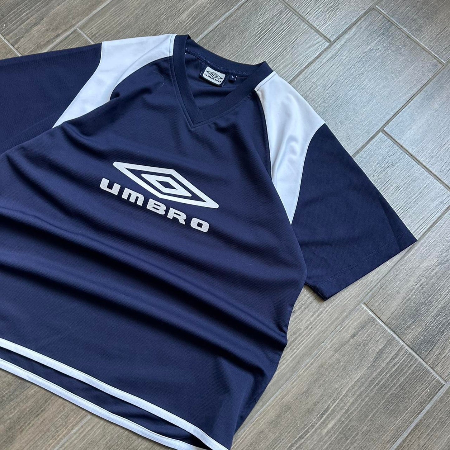 Umbro jersey navy oversized tee