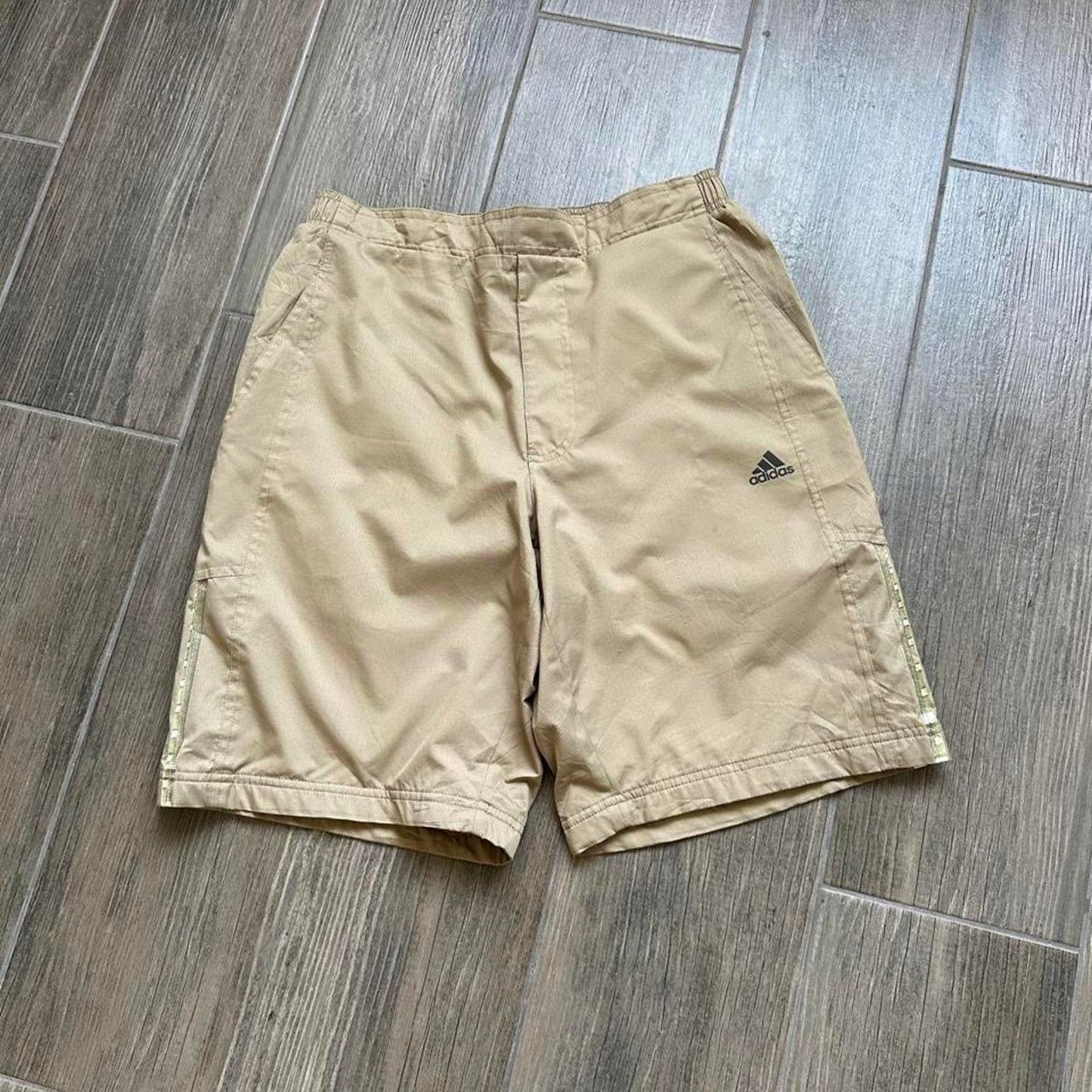 Adidas tan shorts