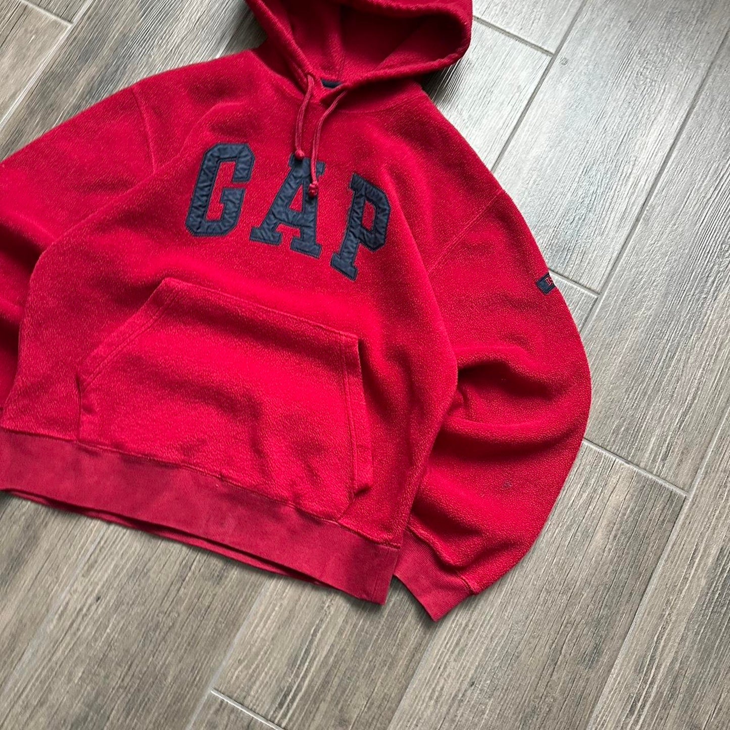 Gap fleece y2k travis style baggy hoodie