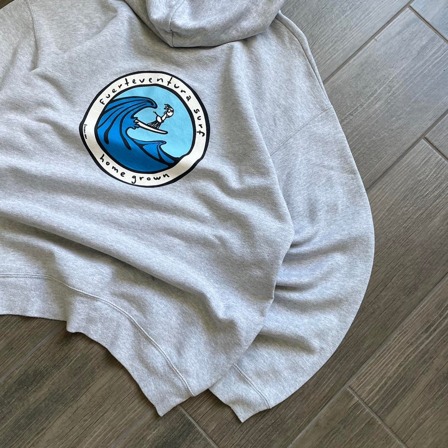 Vintage surf style hoodie