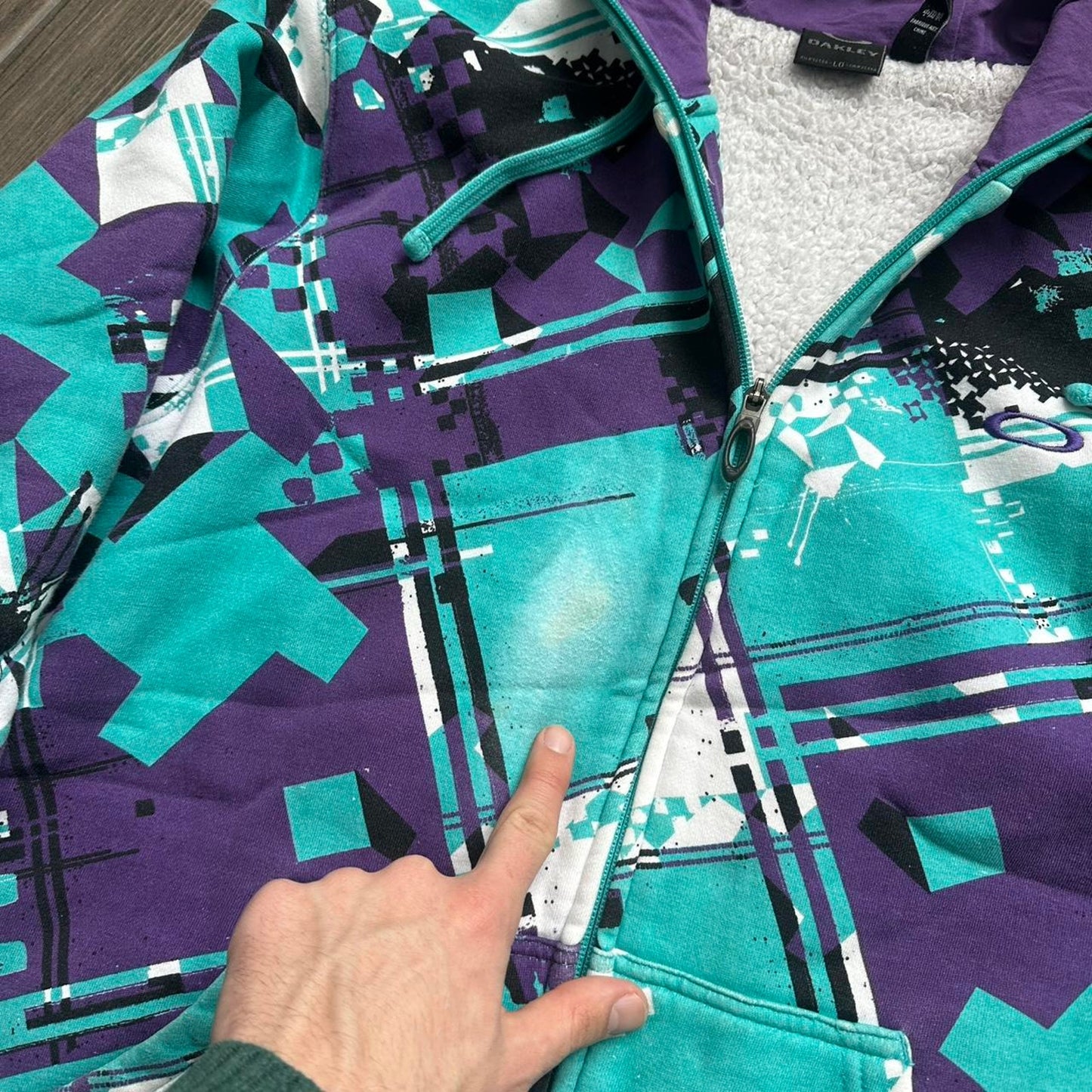 Oakley software winter fleece hoodie