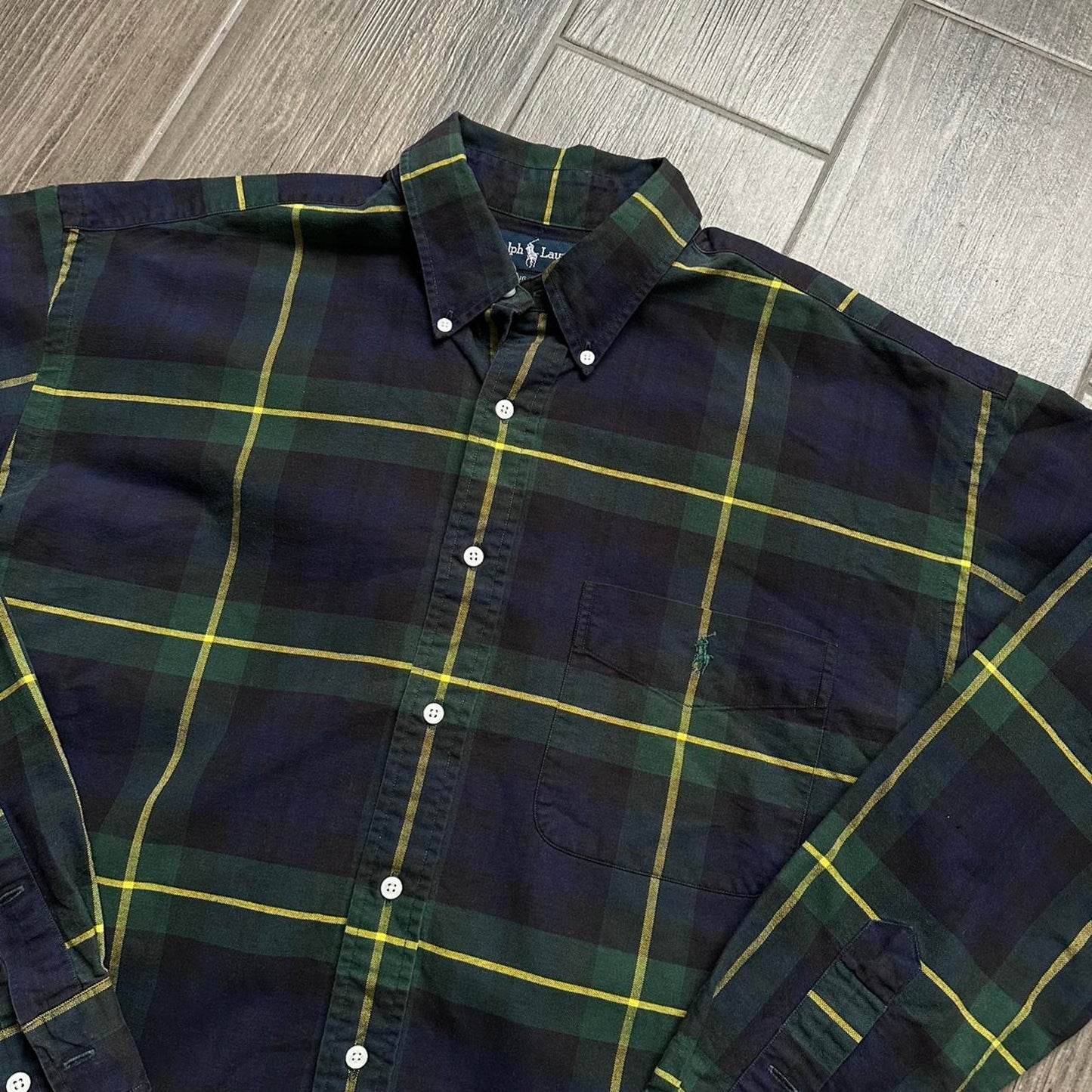 Ralph lauren green and navy