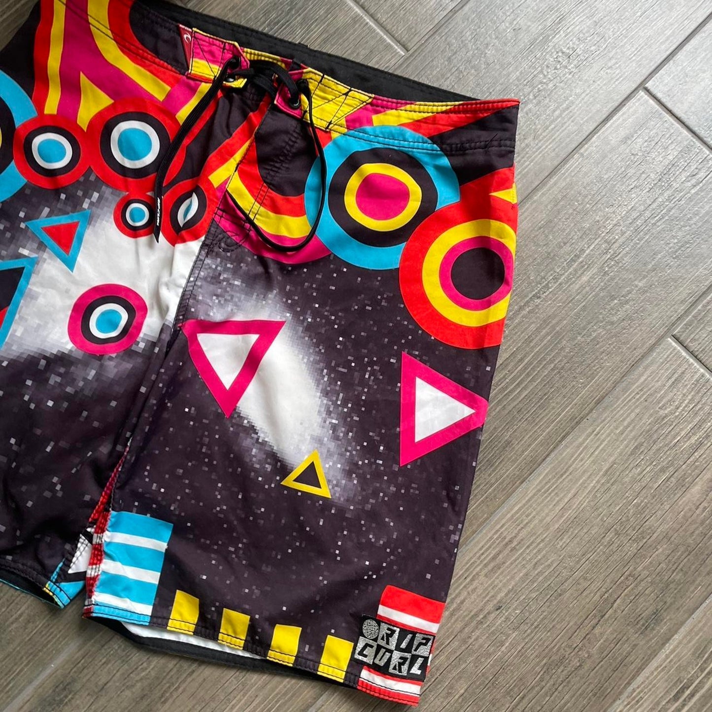 Rip Curl y2k nylon surf shorts