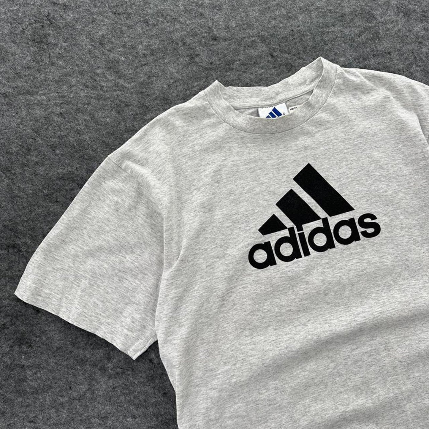 Adidas grey baby tee size