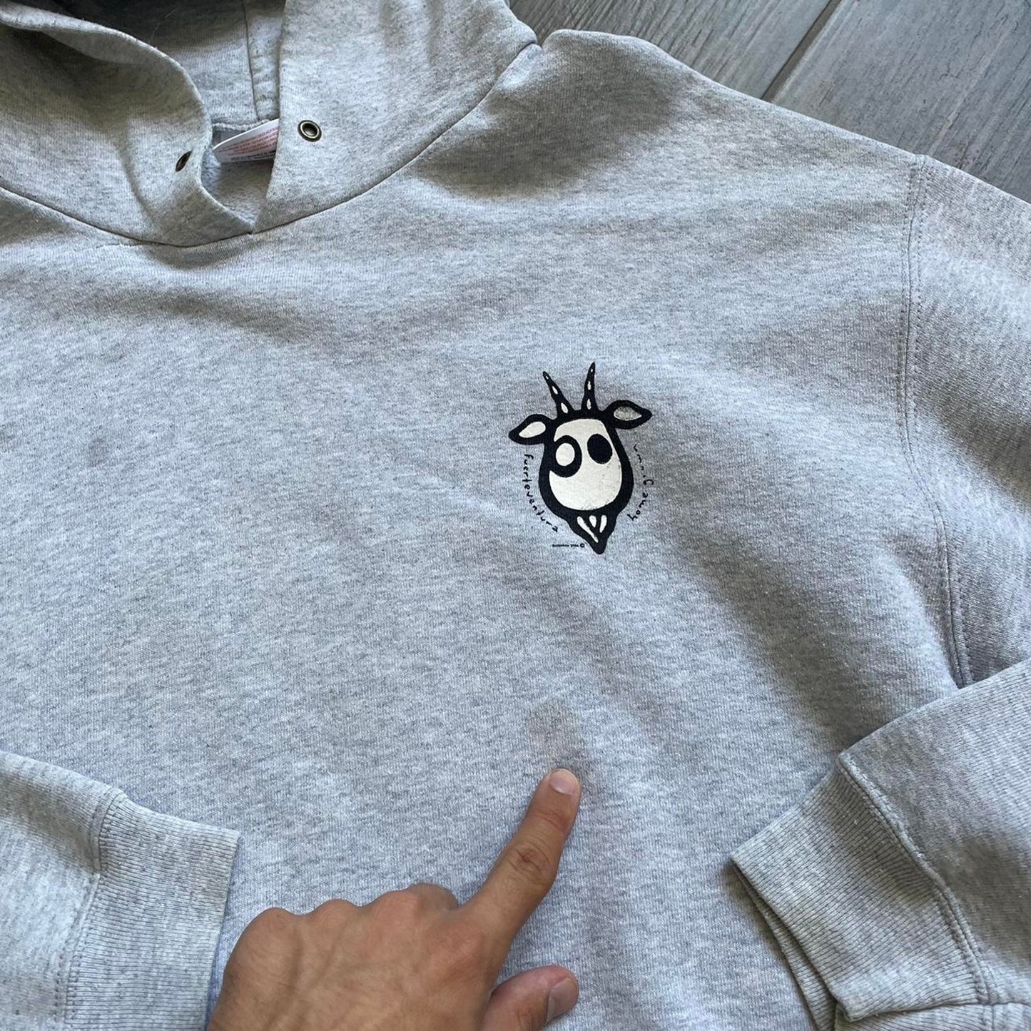Vintage surf style hoodie