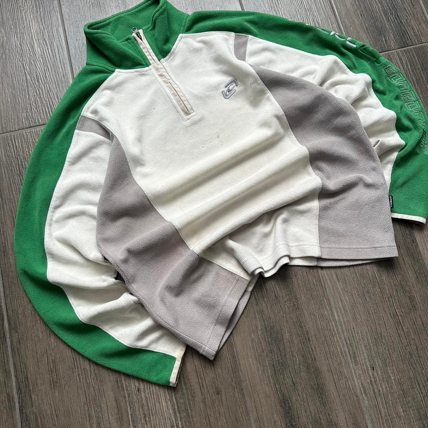Oneill quarter zip fleece vintage jumper
