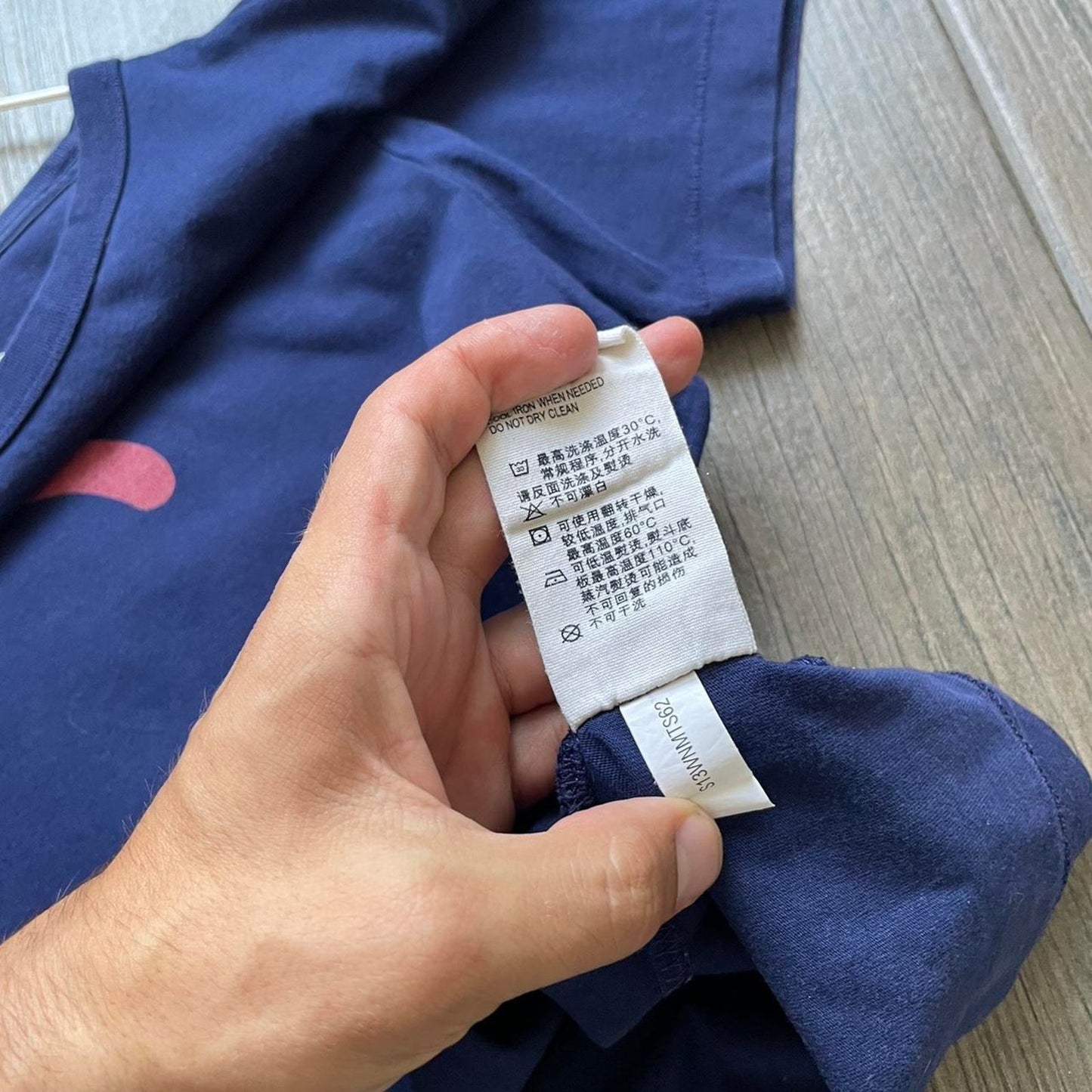 Evisu navy japanese vintage t shirt