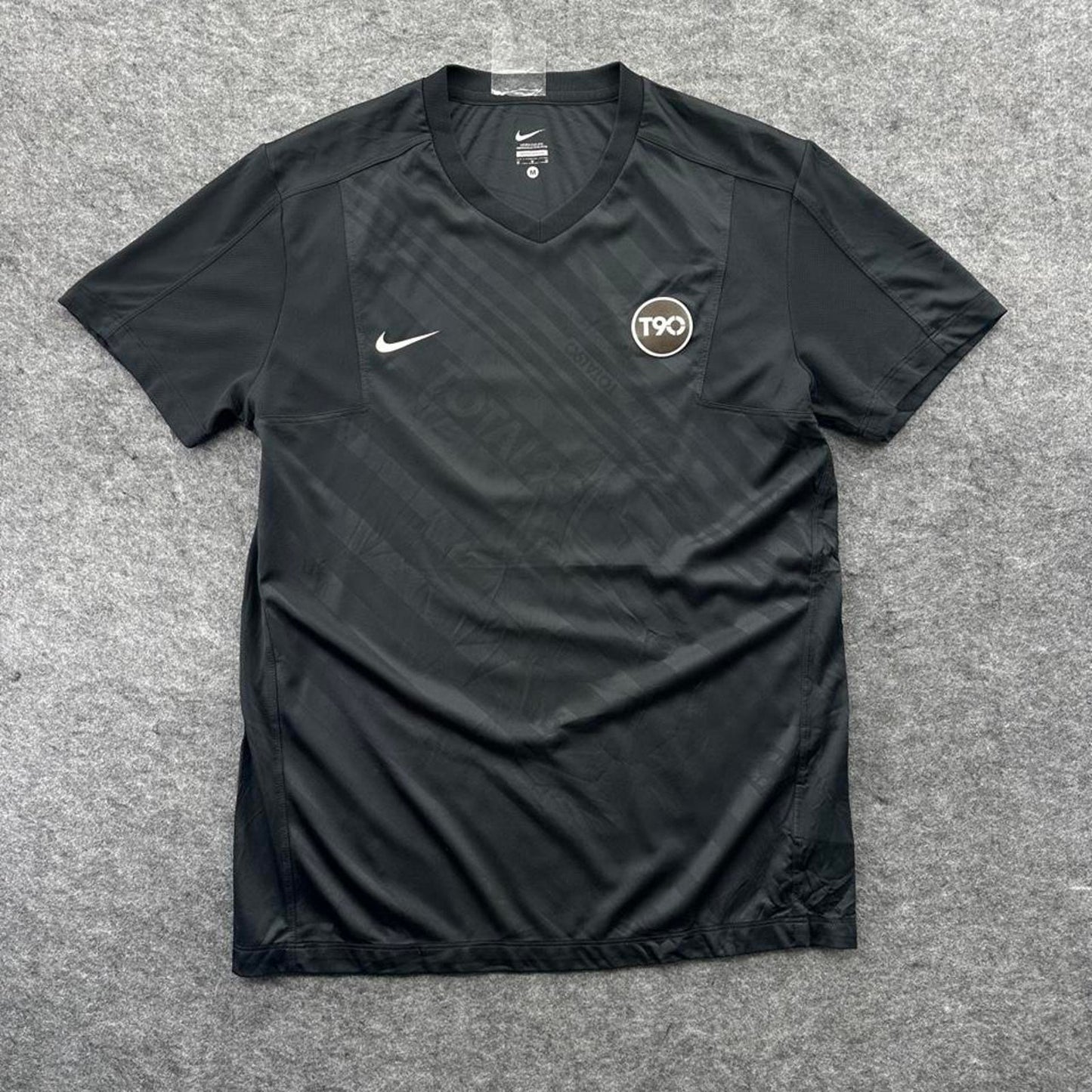 Nike black training top