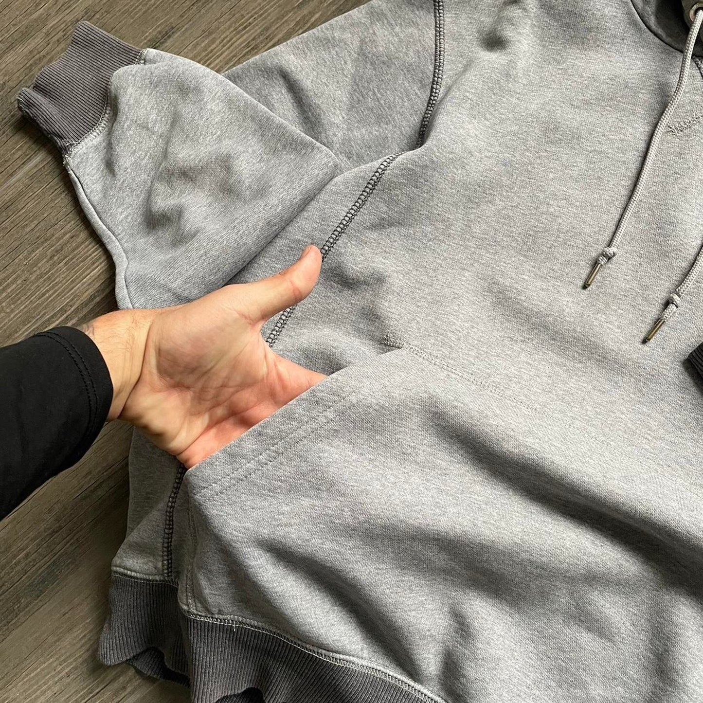 Nike grey vintage Oversized M cotton hoodie