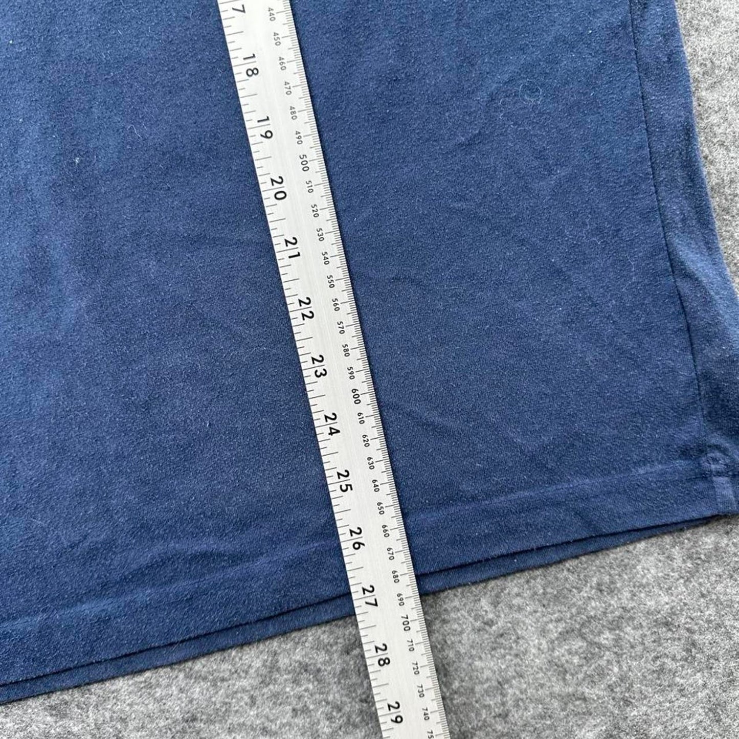 Navy blue umbro v neck t shirt