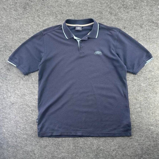 Umbro navy blue polo shirt
