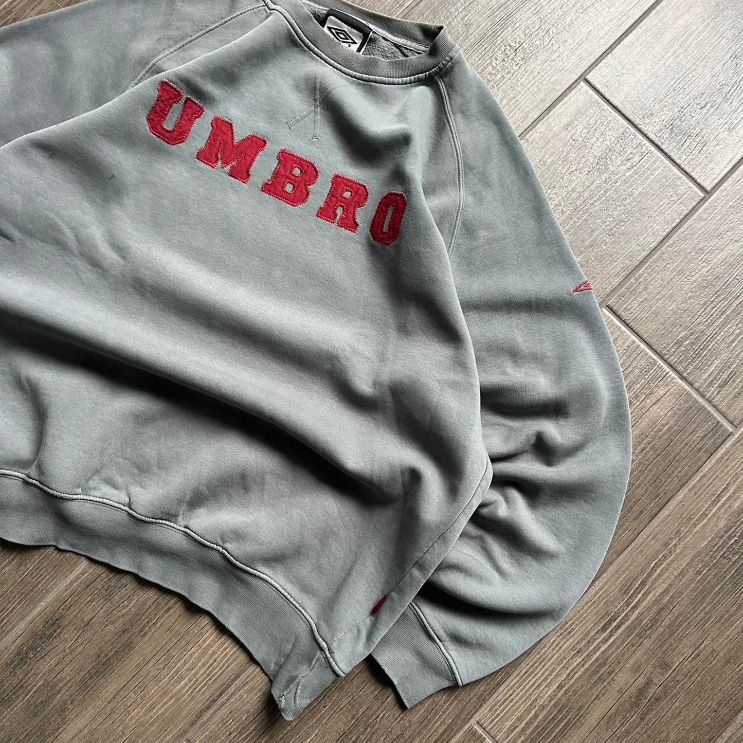 Umbro grey oversized y2k sport XXL sweatshirt