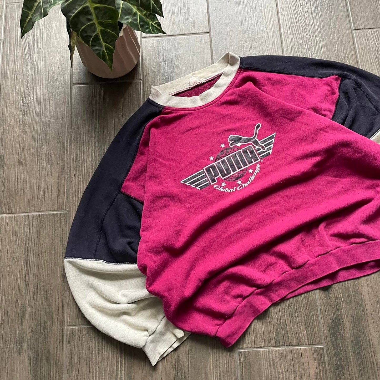 Y2K Puma boxy fit baggy XL sweatshirt