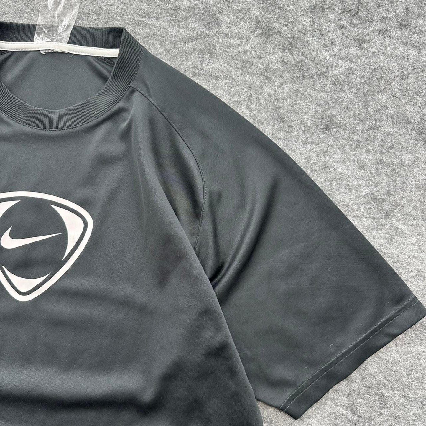 Nike dri fit black t shirt with