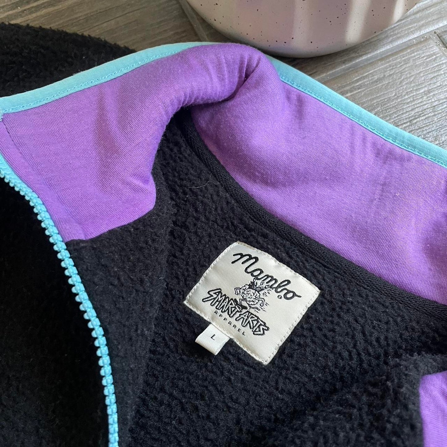 Mambo fleece y2k baggy surf jumper