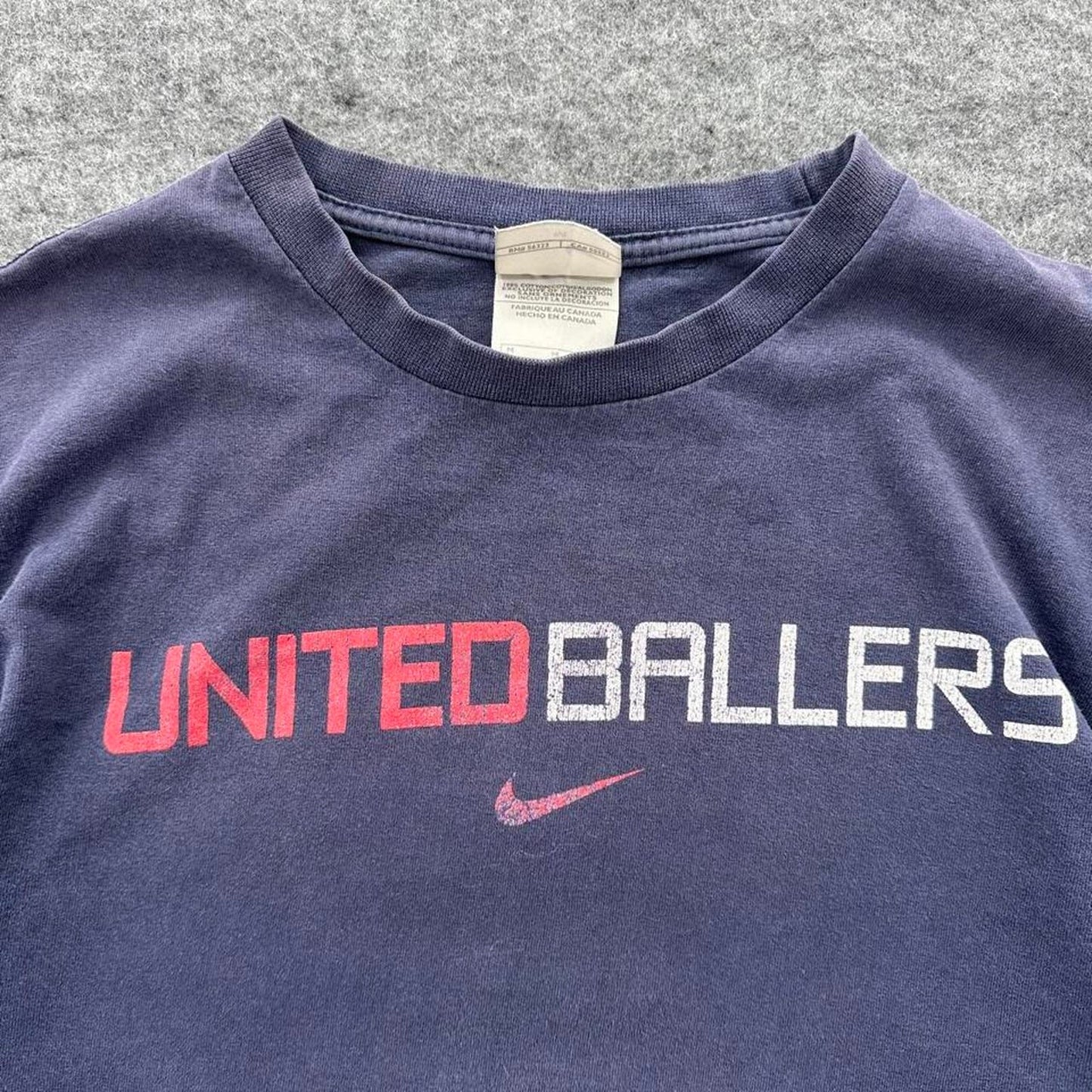 Nike navy united ballers t shirt