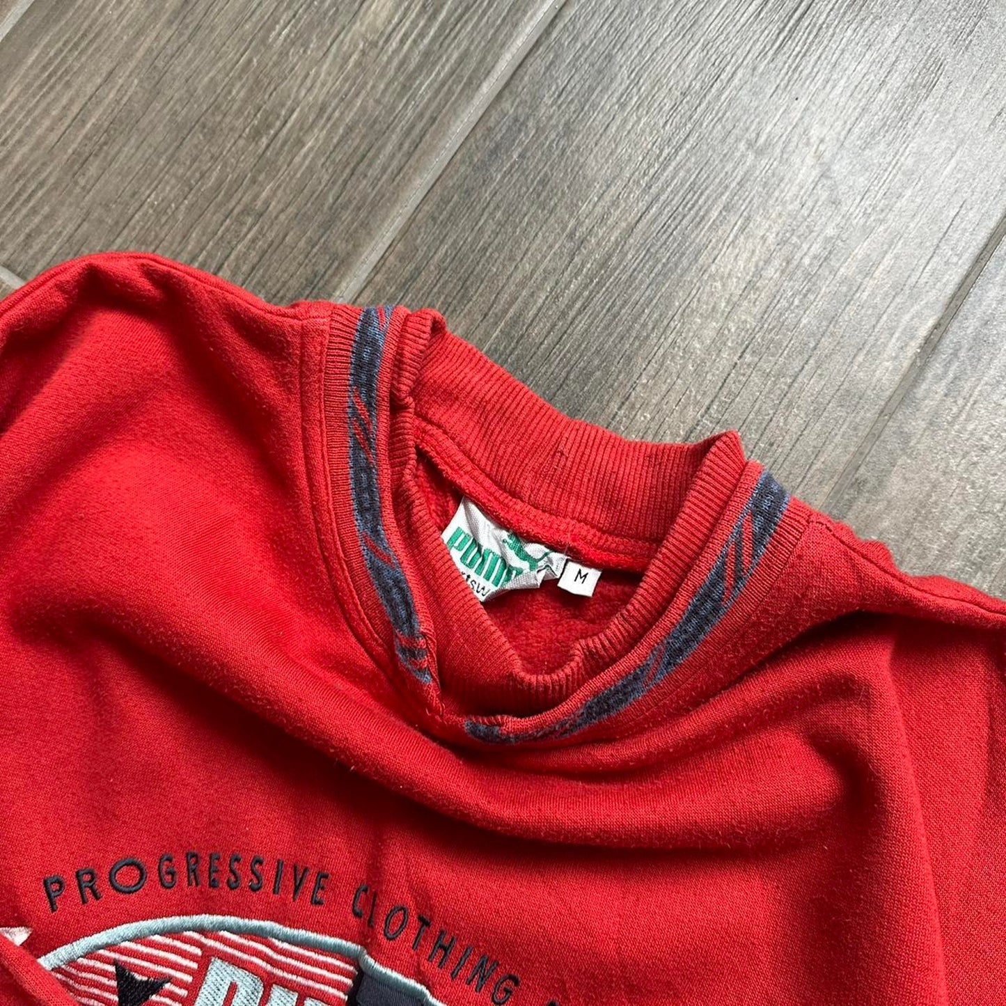 Puma red vintage sweatshirt