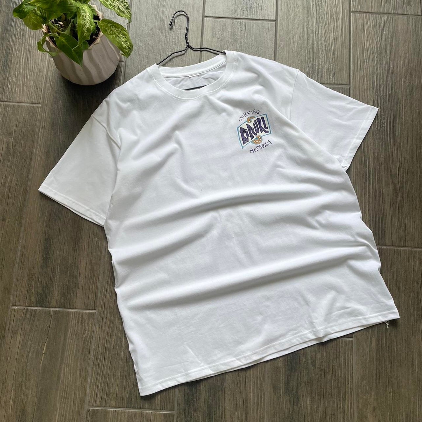 Rip curl white y2k baggy