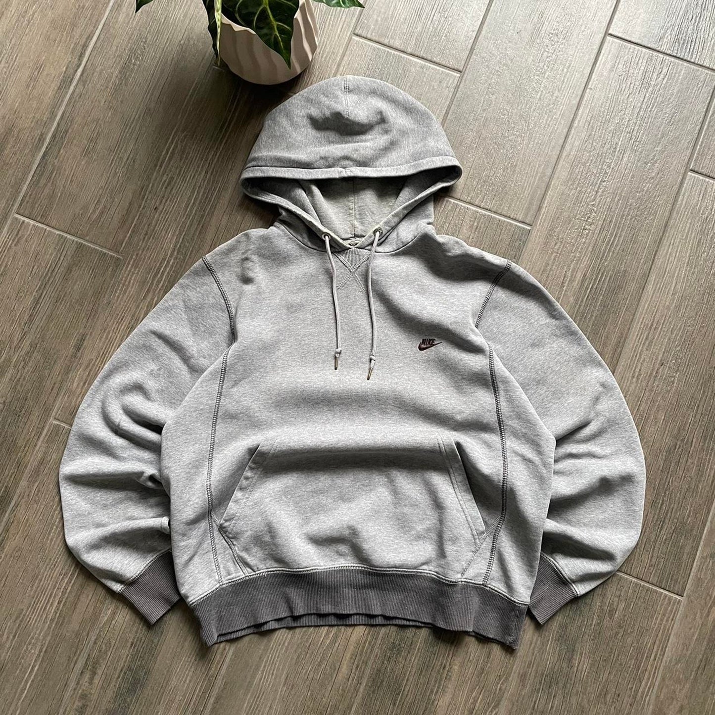 Nike grey vintage Oversized M cotton hoodie