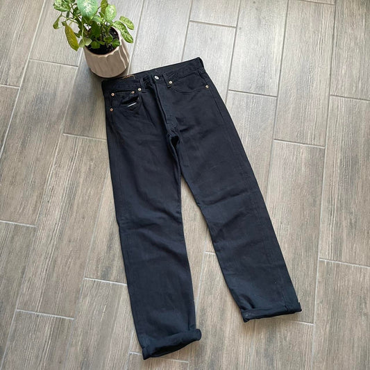 Levis black vintage denim jeans