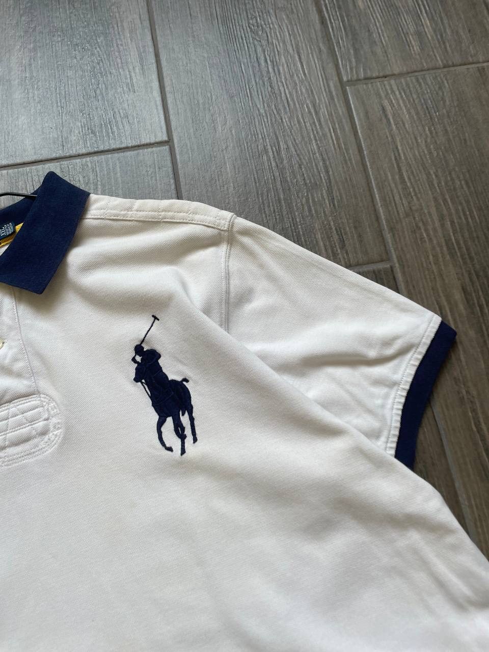 Polo Ralph Lauren white vintage baggy t-shirt polo