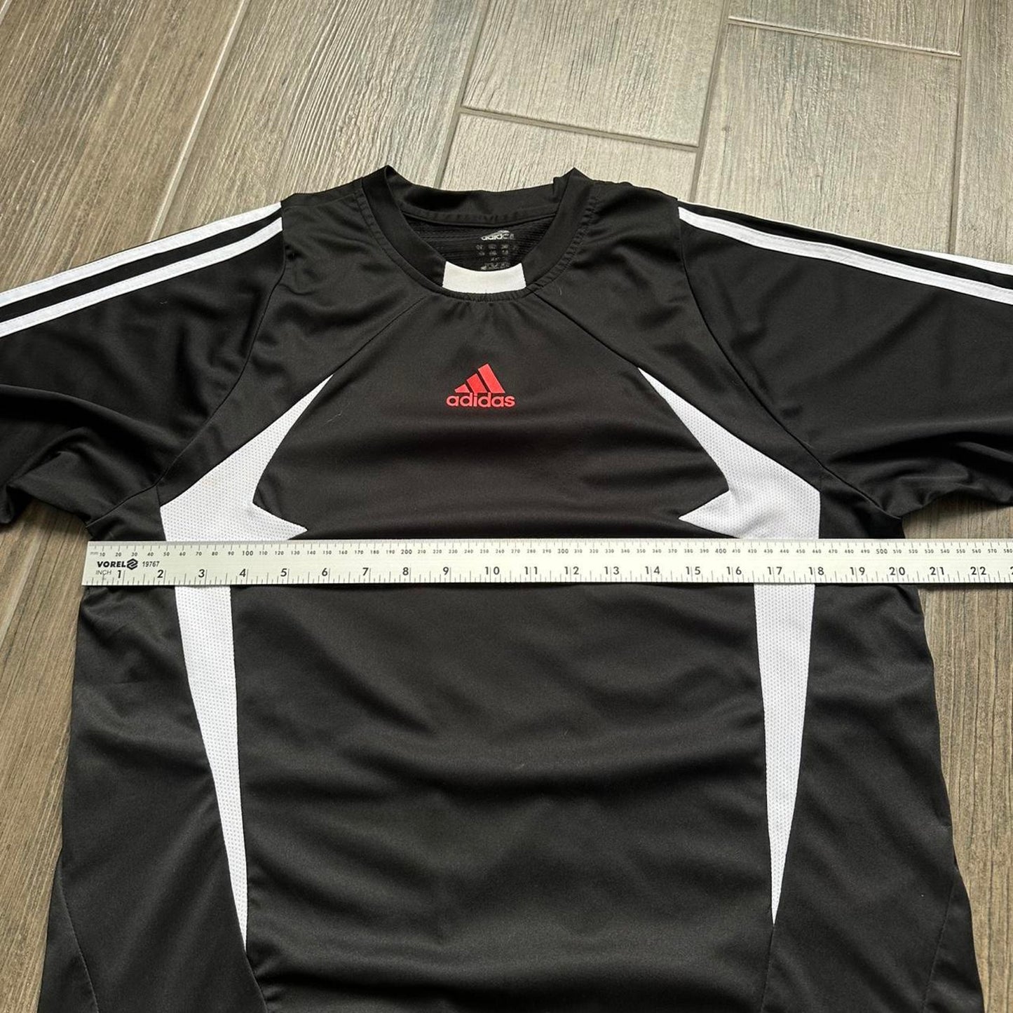 Adidas black white soccer