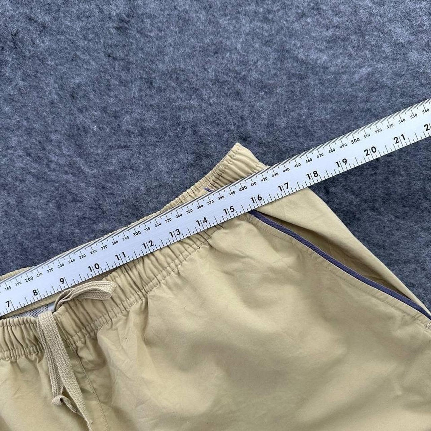 Nike tan cream shorts